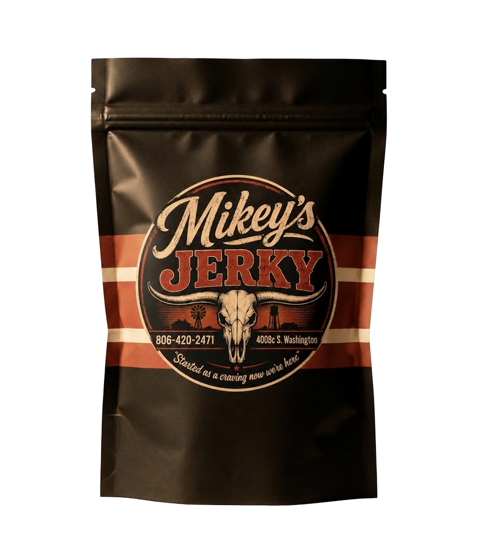 Mikey's Jerky Original bag